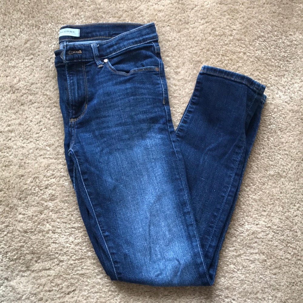 BANANA REPUBLIC SKINNY ANKLE JEANS
